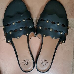 Aquatalia Torrie Leather Sandals